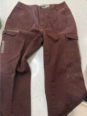 Women’s cargo Work Pants - Brown